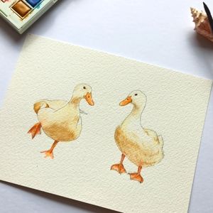 Original artwork watercolor painting  for sale